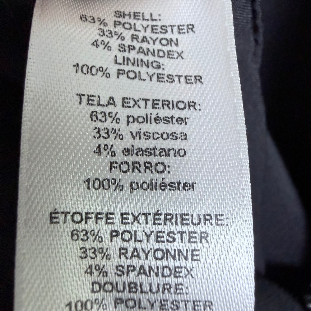 WHBM,Little Black Dress Bodycon, Cocktail Dress,Minimalist Textured Stitching. - Picture 11 of 14